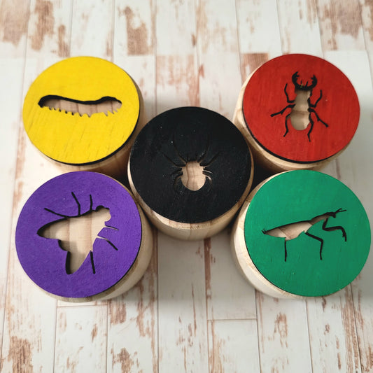 Backyard insects stamper set